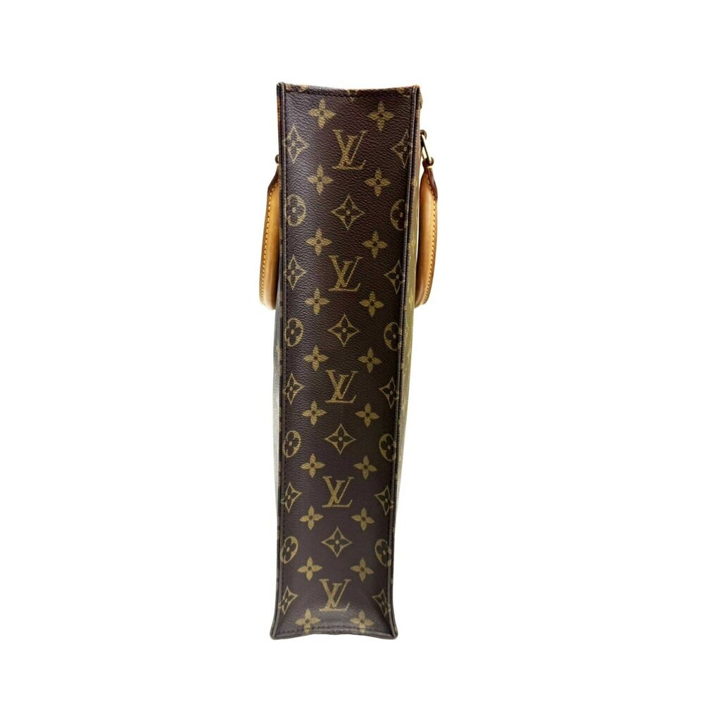 LOUIS VUITTON Authentic Brown Monogram Tote Bag - Picture 3 of 15